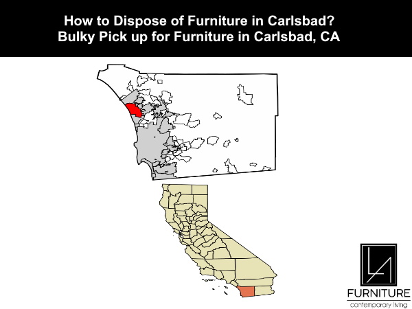 Furniture Disposal in Carlsbad California