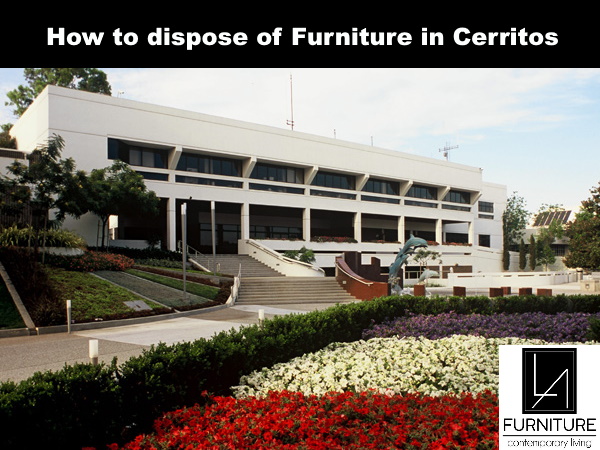 Furniture Disposal in Cerritos California
