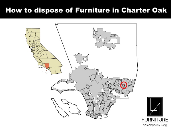 Furniture Disposal in Charter Oak California