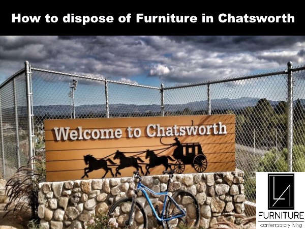 Furniture Disposal in Chatsworth California