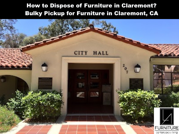 Furniture Disposal in Claremont California