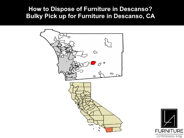 Furniture Disposal in Descanso California