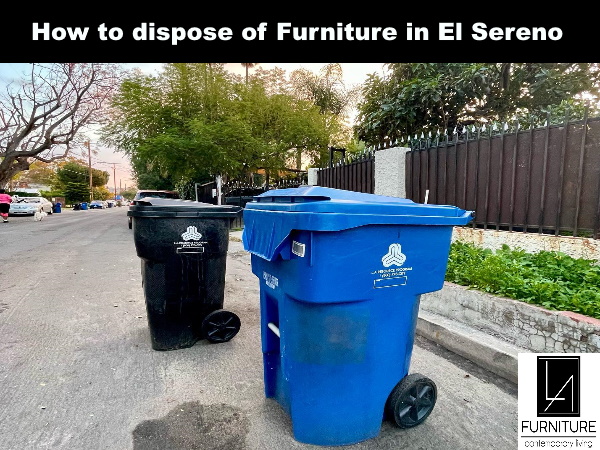 Furniture Disposal in El Sereno California