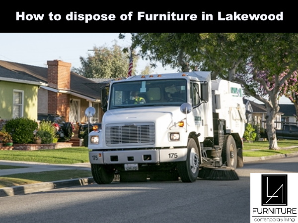 Furniture Disposal in Lakewood California