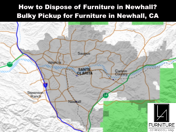 Furniture Disposal in Newhall California