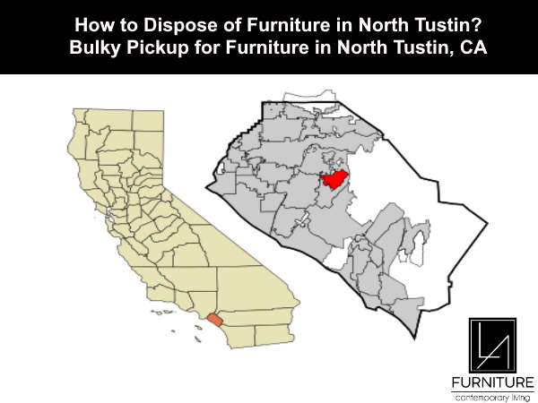 Furniture Disposal in North Tustin California