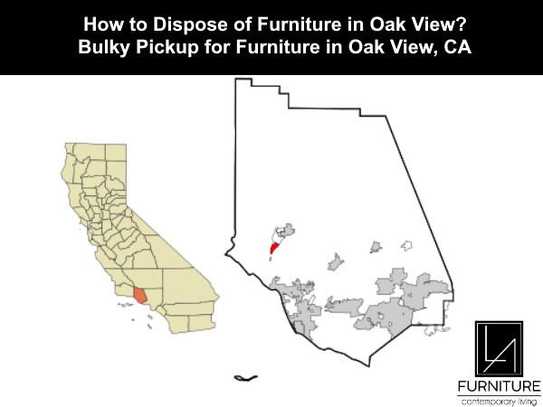 Furniture Disposal in Oak View California