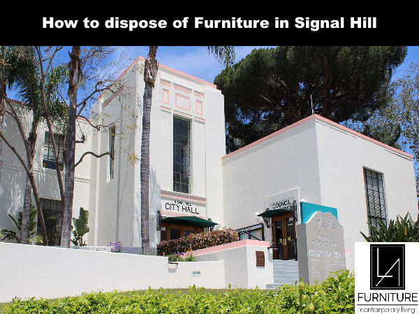 Furniture Disposal in Signal Hill California
