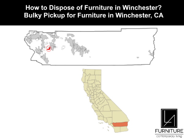 Furniture Disposal in Winchester California