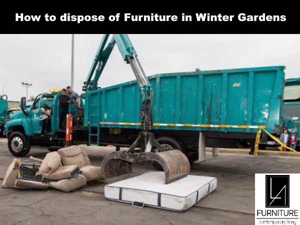 Furniture Disposal in Winter Gardens California