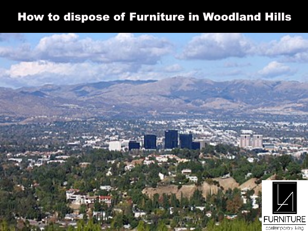 Furniture Disposal in Woodland Hills California