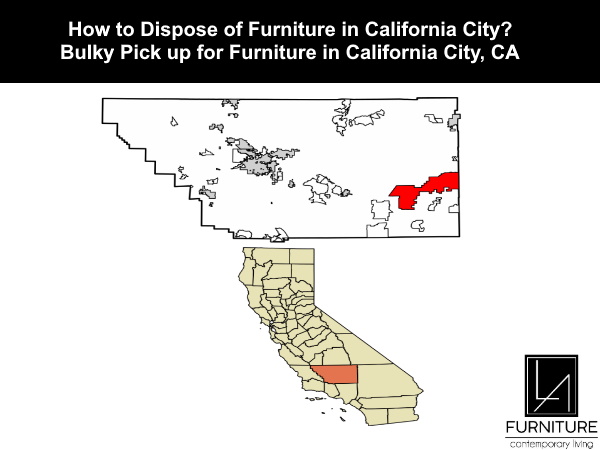 Furniture Disposal in California City California