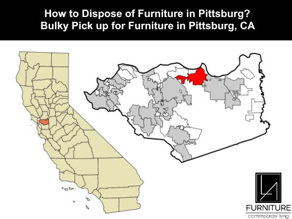 Furniture Disposal in Pittsburg California