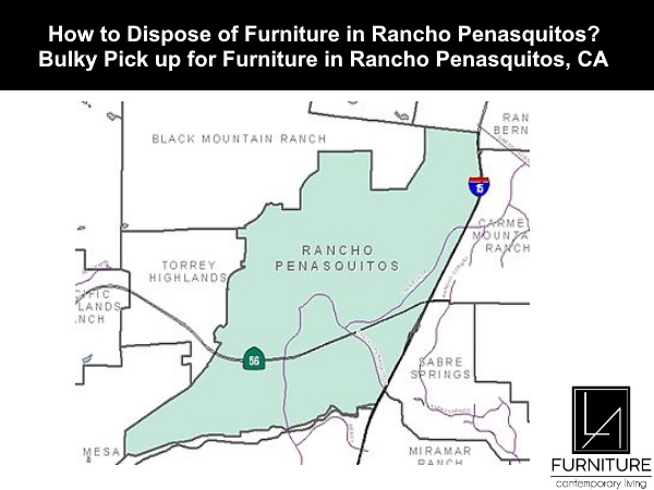 Furniture Disposal in Rancho Penasquitos California