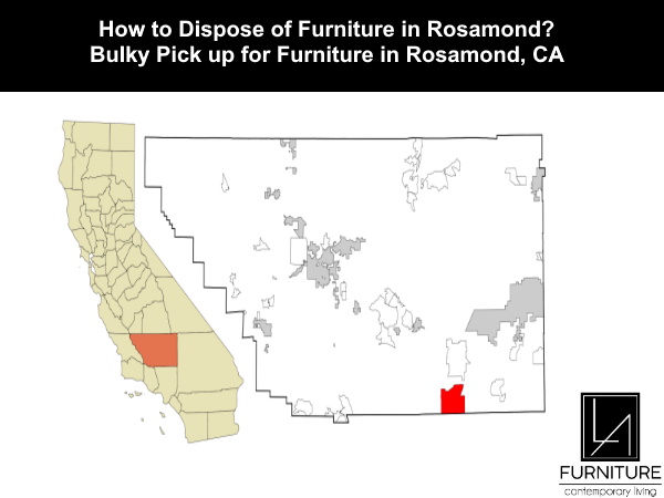 Furniture Disposal in Rosamond California