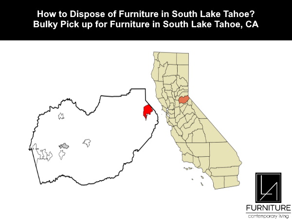 Furniture Disposal in South Lake Tahoe California