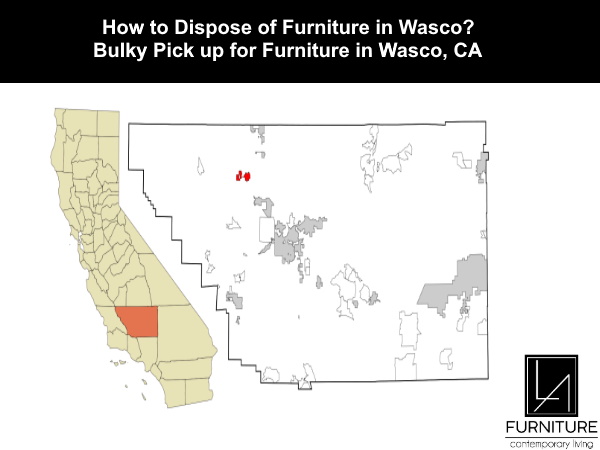Furniture Disposal in Wasco California
