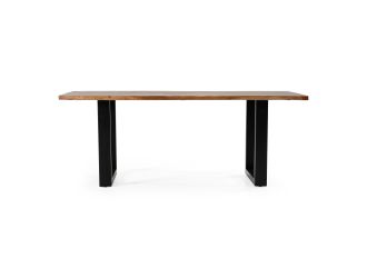 Taylor Modern Live Edge Wood Rectangular Dining Table