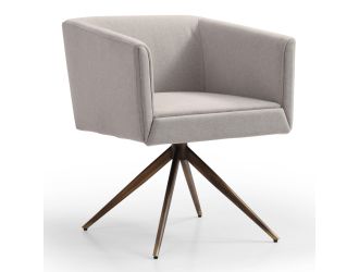 Riaglow - Contemporary Fabric Dining Chair