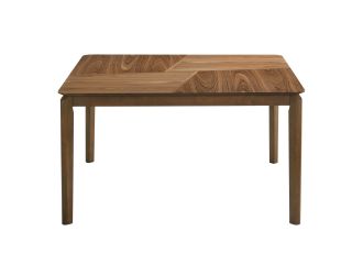 Nouveau Winston - Modern Walnut Square Dining Table