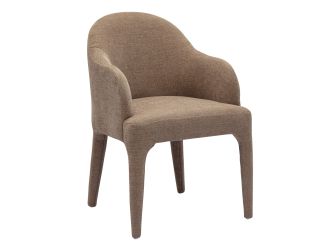 Nouveau Reedy - Modern Tan Fabric Dining Chair