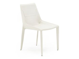 Halo - Modern Saddle Leather Dining Chair Set of Two