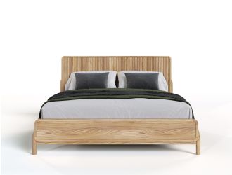 Mikala - Modern Natural Oak Bed