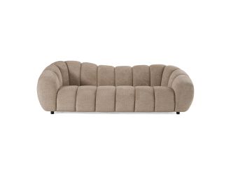 Suki - Modern Taupe Fabric Sofa