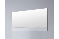 Ceres Modern White Bedroom Mirror