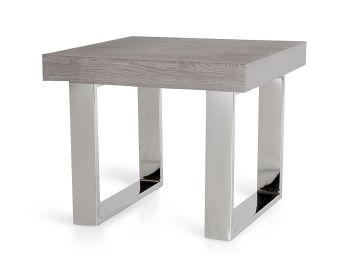 Lola Modern Grey End Table