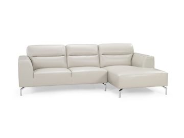 0881 Modern Leather Sectional Sofa