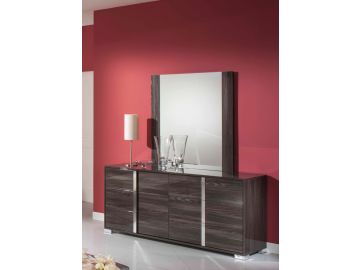 San Marino Modern Grey Mirror