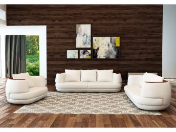 106 Modern White Sofa Set