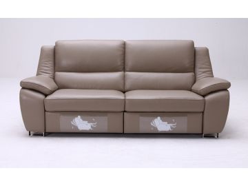 K-1339 Modern Leather Sofa Set with Recliners