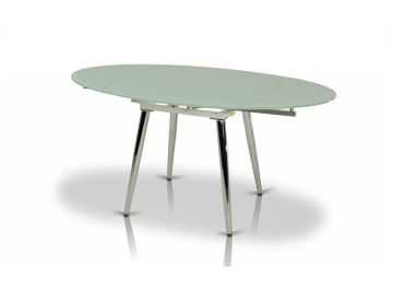 Brunch Modern White Extendable Dining Table