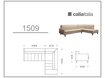 Kyler Modern Brown Leather Sectional Sofa