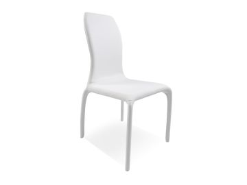 187CH - White Modern Dining Chair (Set of 2)