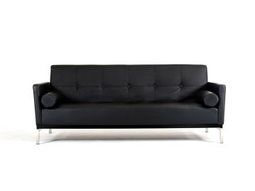 3038 Modern Black Sofa Bed
