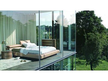 380B Modern Eco-Leather Bed