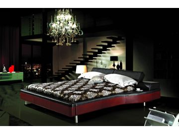 382 Modern Eco-Leather Bed