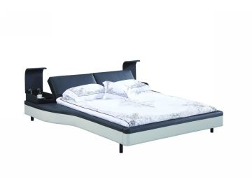 382W Modern Eco-Leather Bed