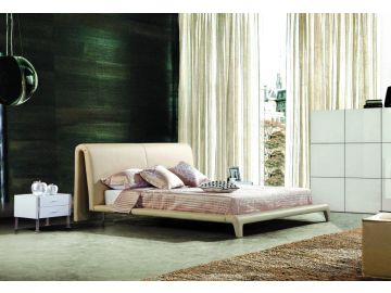 395 Modern Eco-Leather Bed