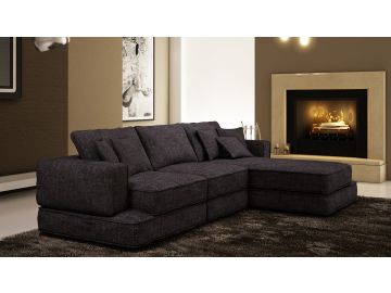 5059 Modern Bonded Leather Sectional Sofa