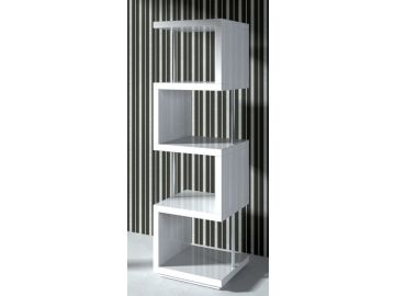 Stage 2 Modern White Shelving Unit