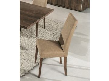 Athen Italian Modern Dining Chair w/ Buttons (Set of 2)