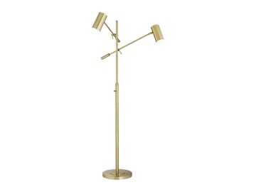 Porto - Antique Brass Floor Lamp
