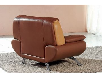 7040 Modern Brown Living Room Furniture Sofa Set
