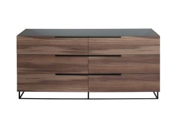 Matteo - Modern Italian Walnut Dresser