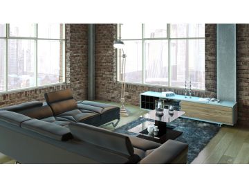 The LA Bluez Living Room and Dining Room