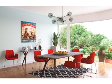 50's Boho Dining Room